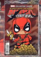LOT OF 10   Deadpool # 1 Funko Marvel Collectors Corps CHIMCHANGAS FOR EVER