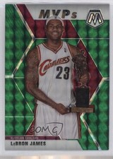 2019-20 Panini Mosaic MVPs Green Prizm LeBron James #298 7n6