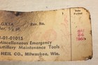 OLD HEIL Oiler Oil can vintage 1944 Emergency Artillery Maintenance Tool WW2 NOS — photo 8