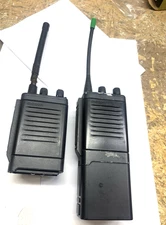 MAXON Model SA-1255 Two Way Radio/Walkie Talkie w/ hand held microphone-READ