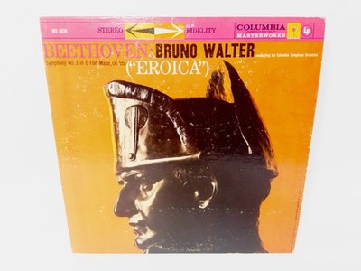 Bruno Walter - Beethoven Symphony #3, ''Eroica'' Columbia MS 6036 6-Eye, VG+ Nice