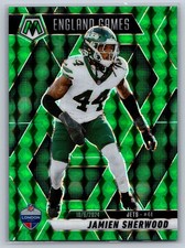 2025 Panini Mosaic #270 Jamien Sherwood Mosaic Green