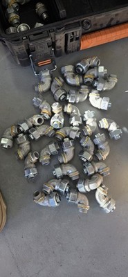 1/2'' 90 Seal Tight Flex Connector lot of 30