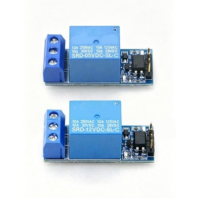 5V/12V 1 Channel Relays Module High And Low Level Triggers Optocoupler Isolation