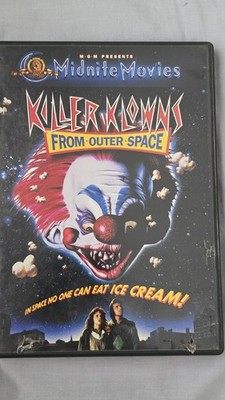 Killer Klowns From Outer Space DVD (2001) MGM Midnite Movies Cult Horror 1988