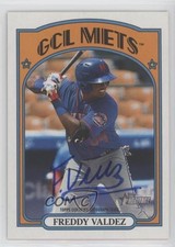 2021 Topps Heritage Minor League Edition Real One Freddy Valdez #ROA-FV Auto sh7