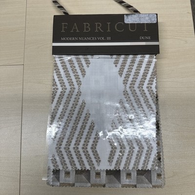Fabric Sample Book Fabricut Modern Nuances III Dune 21 Full 8x10 Pgs + 21 Halfpg