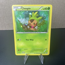 2015 Pokémon XY Promo Black Star Promo Holo Chespin XY88 LP/MP on eBay