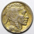 1915-D 5c Buffalo Nickel - RAW - KEY DATE Coin / Excellent Detail