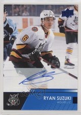2021-22 Upper Deck AHL Auto Ryan Suzuki #82 Auto h8y