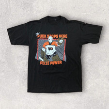 80’s Pelle Lindbergh Phil.adel.phia Flyers T-Shirt Reprint S-5XL Fan Gift