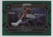 2023 Panini Prizm WWE Green Prizm Malik Blade #45 02l5