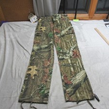 Cabelas Pants Kids 18 Regular Mossy Oak Camo Hunt Cargo Rugged 30x32 String NEW