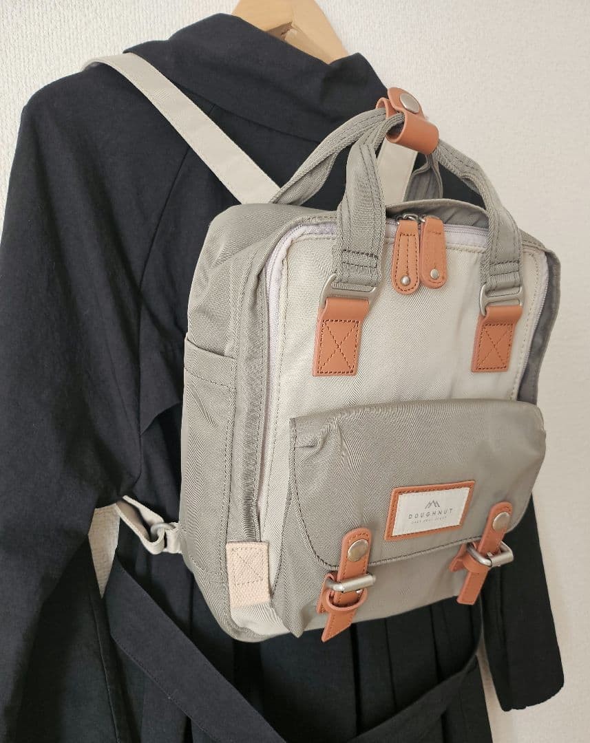 DONUT Waterproof Mini Backpack with Multi-Pockets… - image 1