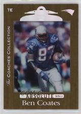 1999 Playoff Absolute SSD The Coaches' Collection 479/500 Ben Coates #65 1cx3