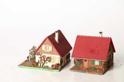 Faller H0 202, 270 2 Casas de Asentamiento con Suelo de Madera (353114) | Condition: Gebraucht