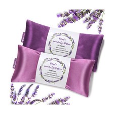 Lavender Eye Pillow for Relaxation, Yoga, Sleeping, Weighted Ey... FAST USA SHIP