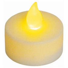 24 Flameless LED Tea Lights Candles Votive with Batteries Fake Tealight DIY