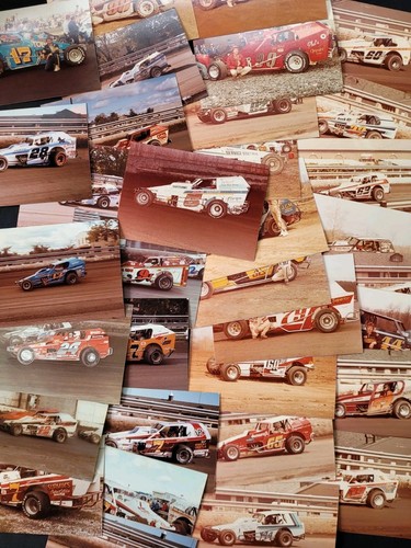1970s/80s HUGE! NE Dirt-Asphalt Modified/Sprints/Pro Stock/NASCAR 400+ Pictures - Picture 6 of 18