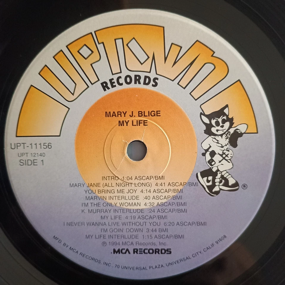 Mary J. Blige ‎– My Life LP US-1994 1st PRESS VG++/VG(+) - Bild 3 von 4