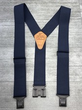 The Original Perry Suspenders Braces Y-Back Belt Clip 2 Width Airport Friendly
