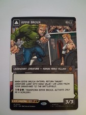 Eddie Brock / Venom Showcase NM Marvel Spiderman MTG MAGIC THE GATHERING