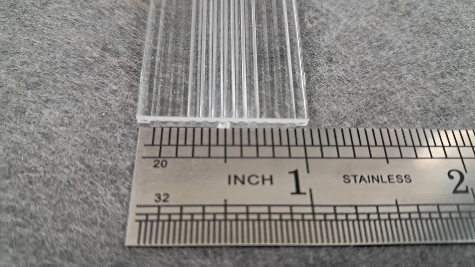 Accesorio difusor de flash gran angular estilo NOS en caja - transparente 2-1/2 pulgadas Foto 4 de 4