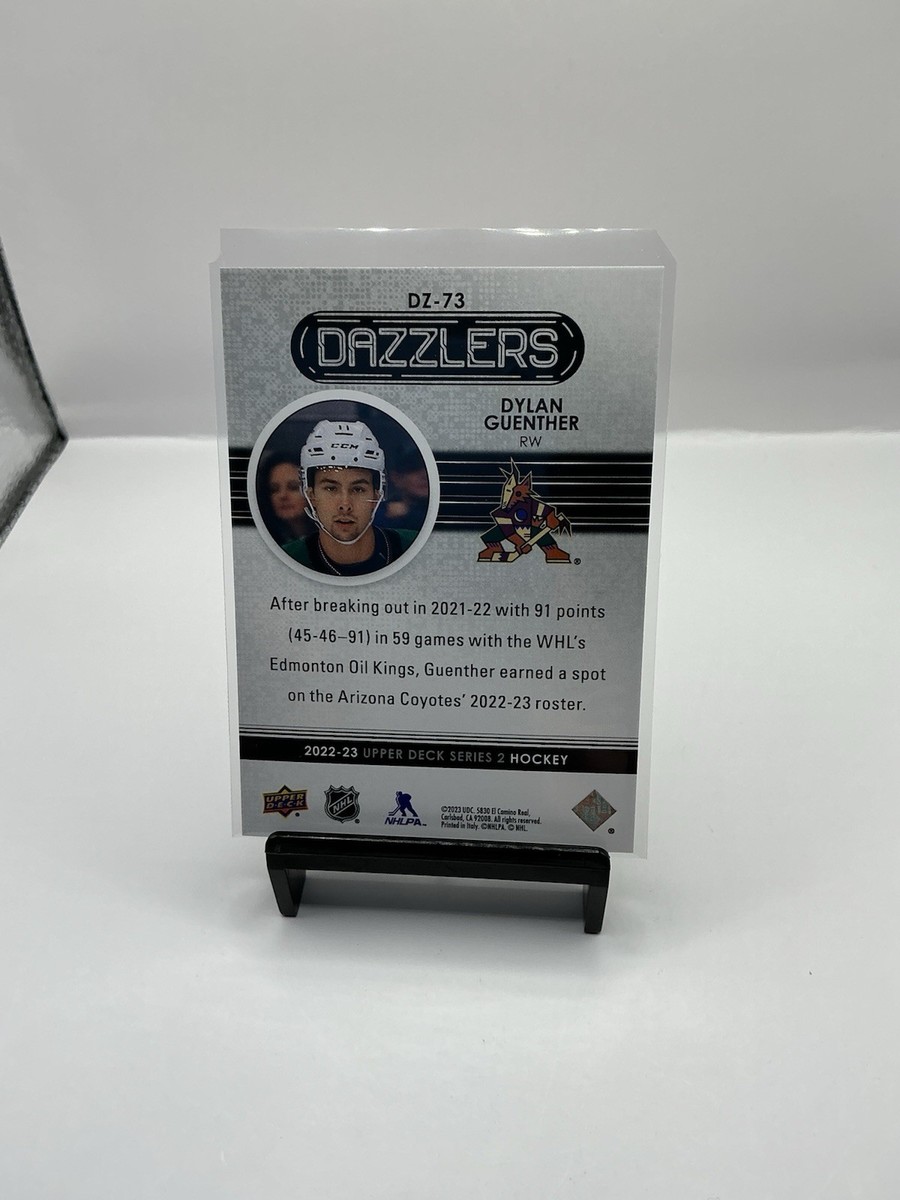 2022-23 Upper Deck Series 2 - Dazzlers Dylan Guenther #DZ-73 Red