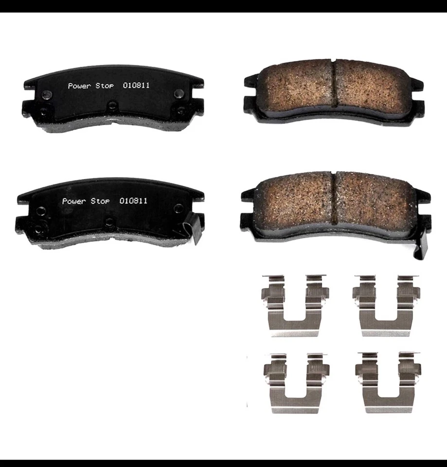 PowerStop 17-508 刹车片 适用于凯迪拉克 Eldorado 1992 - 1996 后 Z17 evolution+ — 第 4/4 张图片