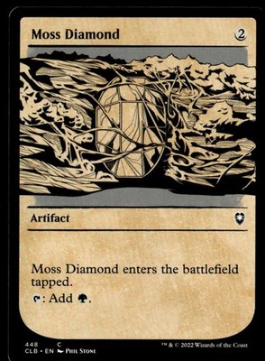 2022 Commander Legends: Battle for Baldur's Gate Moss Diamond
