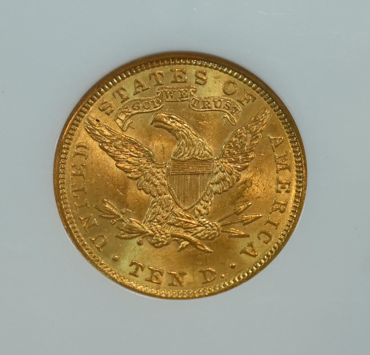 1907 $10 GOLD Gold Liberty NGC graded MS63 Free shipping!!! | eBay