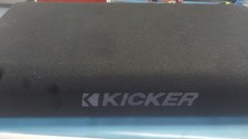 Used Kicker 48TRTP102 Sealed Down-Firing 10" CompRT 2-Ohm Subwoofer Enclosure