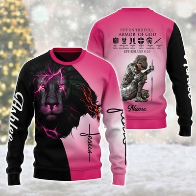 Personalized Put On The Full Armor Of God Child of God Jesus