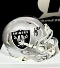 Ashton Jeanty Signed Mini Helmet Las Vegas Raiders Rookie RB Beckett Certified