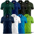 Polo uomo manica corta COTTON BELT 100% cotone piquet M L XL XXL 3XL