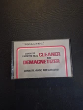 Realistic Cordless Cassette Head Cleaner And Demagnetizer