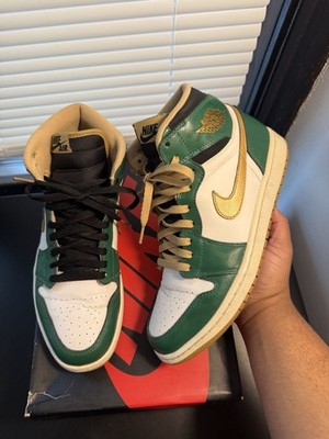 Nike Air Jordan 1 Retro High OG Celtics 2013 Size 10 555088-315