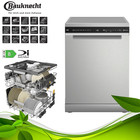 Bauknecht Stand Geschirrspüler 60 cm Edelstahl NaturalDry PowerClean AutoDoor