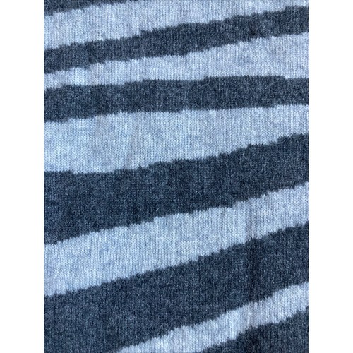 NWT Aqua Cashmere Zebra Stripe Gray Sweater Sz XS S - Picture 9 of 10