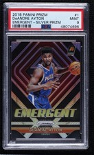 2018-19 Panini Prizm Emergent Silver Prizm DeAndre Ayton #1 PSA 9 MINT 9l4
