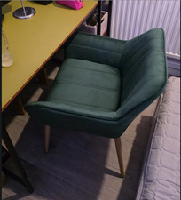 Green velvet chair from Amazon.