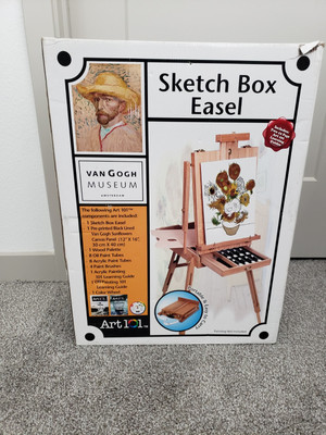 Art 101 Sketch Box Easel NIB