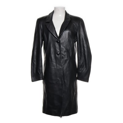 Diamant Cuir, Ledermantel, Damen, Größe: 42, Schwarz, Leder, Einfarbig #kdZ