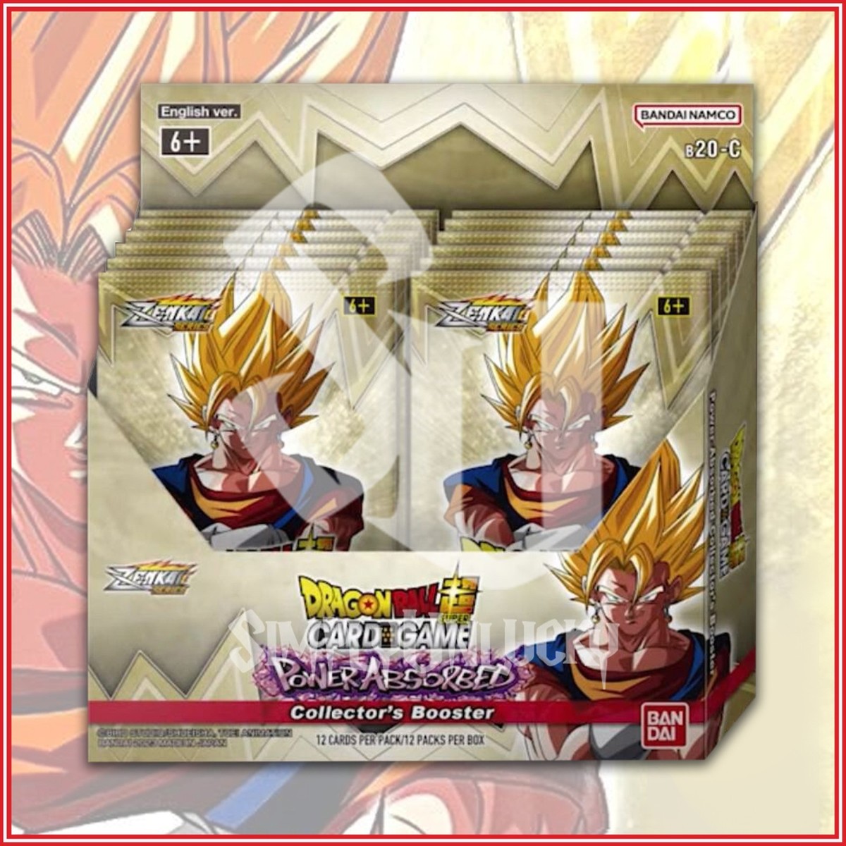 dragon ball collector booster box Acrylic Case suitable for Dragon Ball Super Fusion World Display Booster Box  English – TCG-Cases.de main image 1