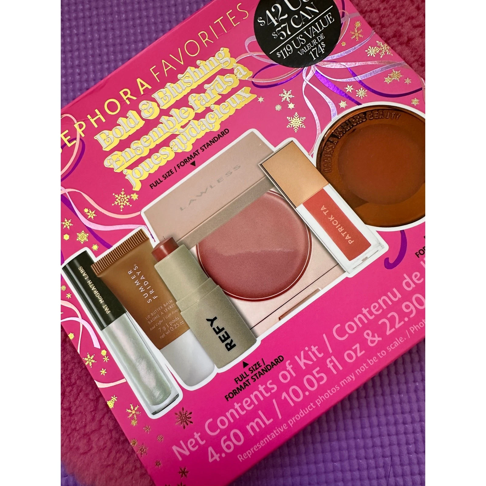 $119 Sephora Favorites Bold & Blushing Holiday Kit 2024 Best Sellers NEW Lips
Opens in a new window