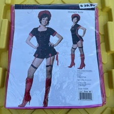 Seven Til Midnight Sizzle Sexy Chef Pin-up Burlesque Costume size M