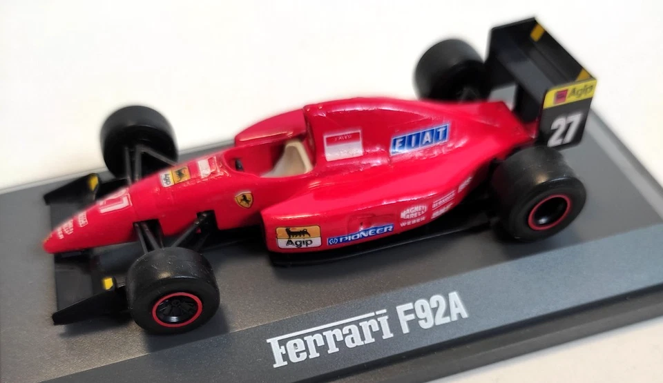 KYOSHO 1:18 AUTO DIE CAST FERRARI F92A #27 JEAN ALESI 1992      ART  7084-1 - Immagine 2 di 4