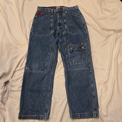 Vintage PJL Size 36x33 Blue Heavy Denim Pepe Jeans London Y2K