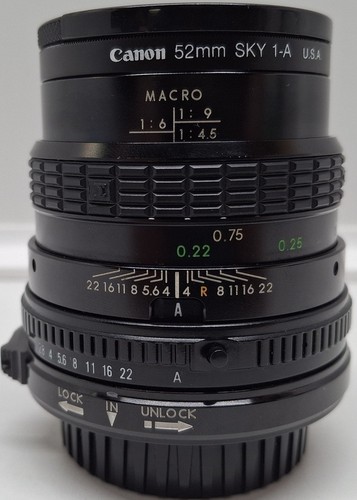 Sigma 52mm Mini-Wide 1:2.8 f=28mm Lens for Canon + Sky 1-A Filter - Picture 5 of 8