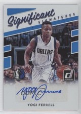 2017-18 Panini Donruss Significant Signatures Yogi Ferrell #SS-YF Auto 0k4